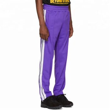 purple track pants men