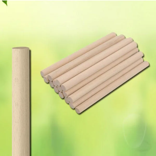 15 Baguettes En Bois De Pin – 30 Cm X 1,5 Cm, Pour Bricolage, Artisanat, Modélisme