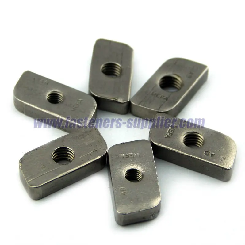 Din557 Stainless Steel With Plain Finish Square Nuts Buy Square Nuts