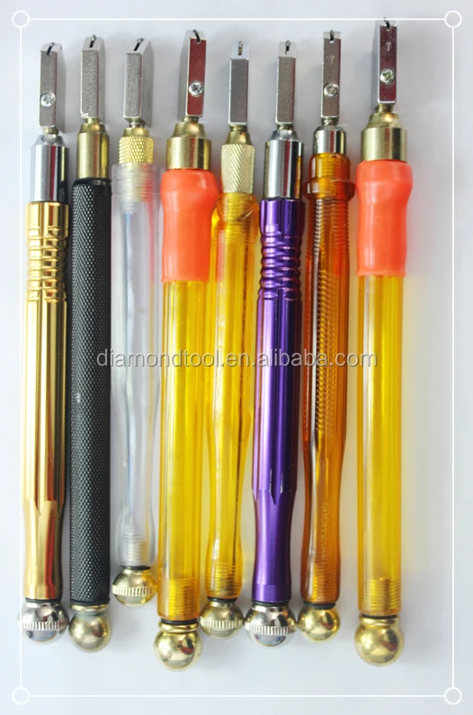 glass cutting machining/hand glass tools glass cutter,diamond glass