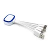 usb cable 3 in 1 ios v8 type c micro usb charging cable