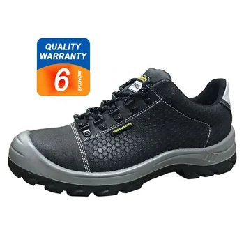 safety shoes leather steel toe cap