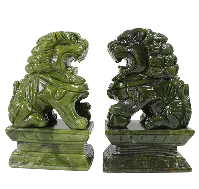 jade dog figurine