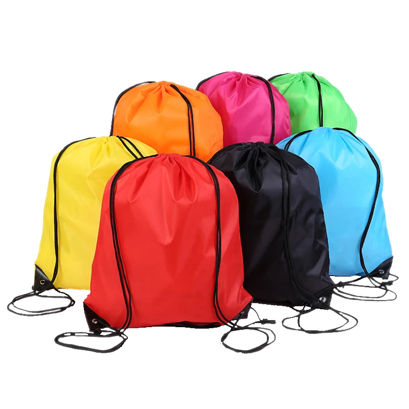 Nylon Custom Drawstring Bags With Logos,Nylon Drawstring Gym Bag