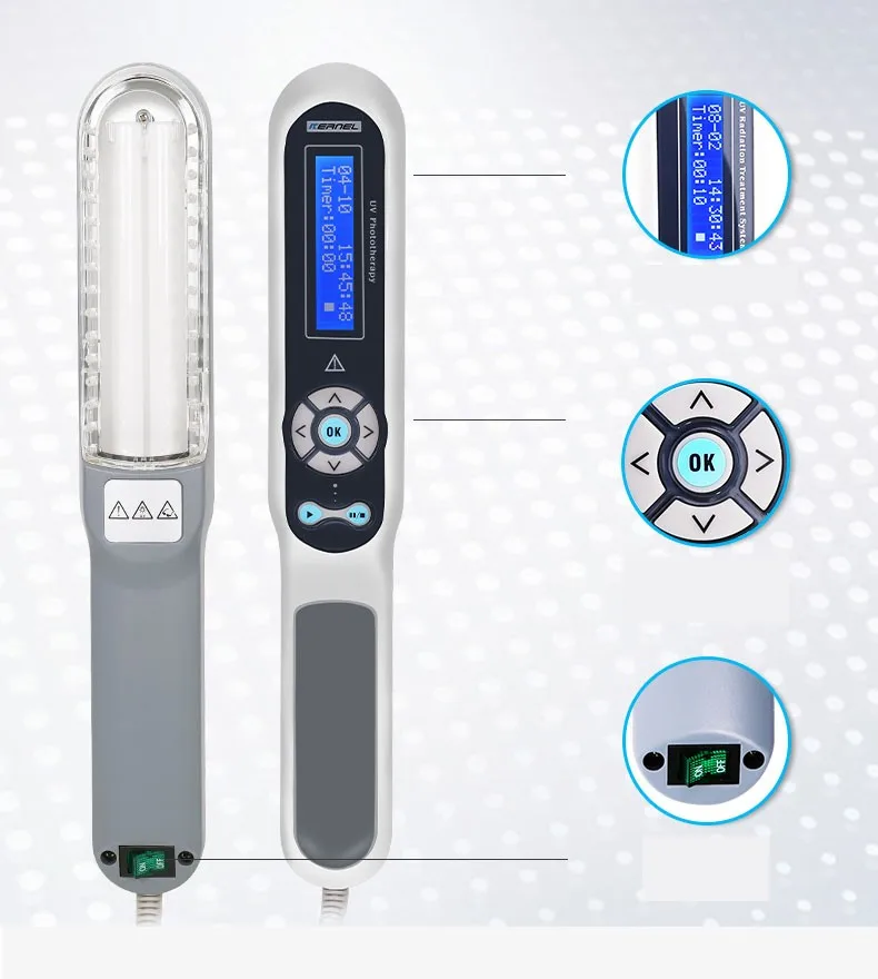 Ce Approved Led Uv Lamp Handheld Kernel Kn4003 Uv Curing Machine Uvb