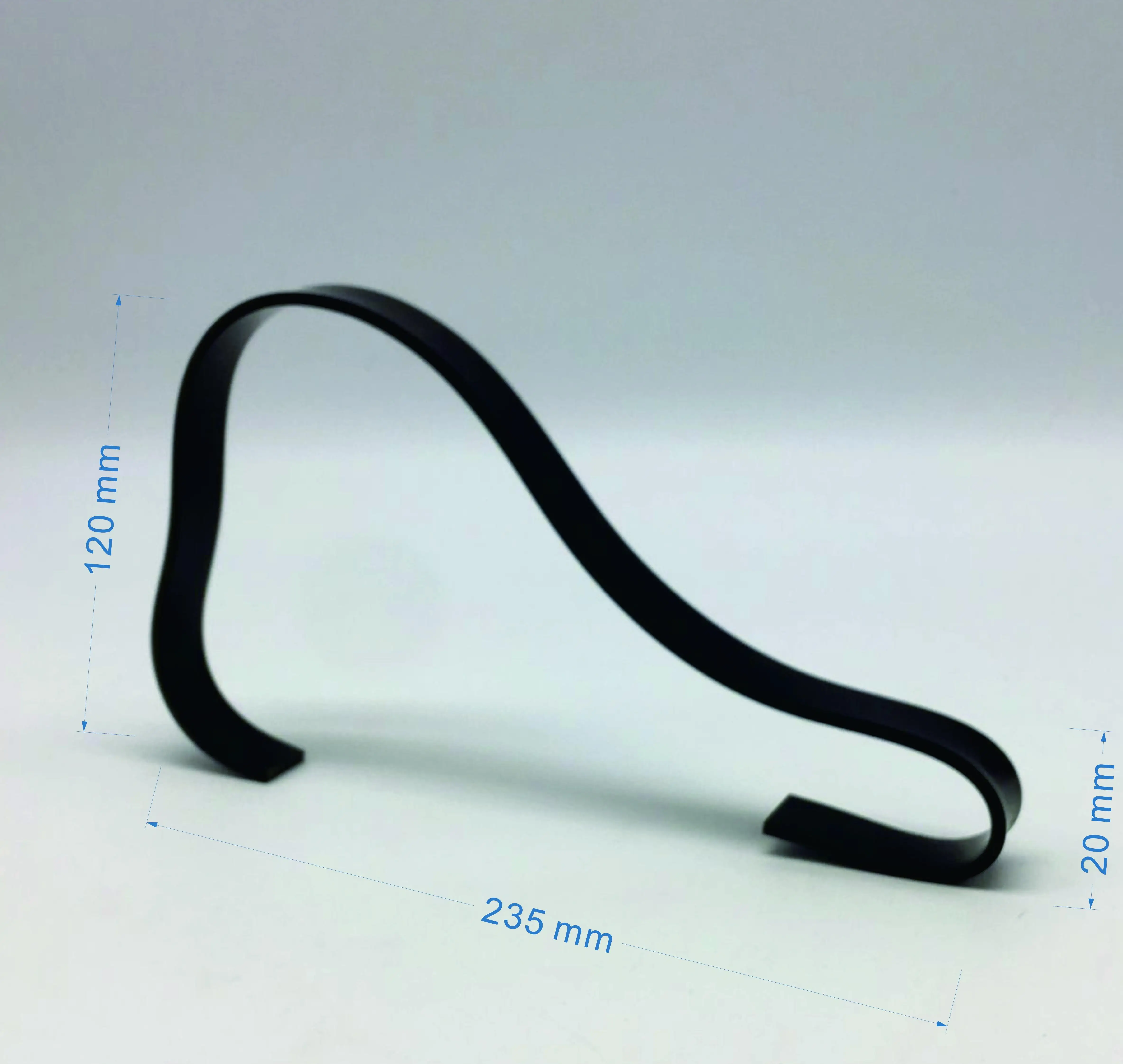 Clear Acrylic 3 Tier Half Moon Cupcake Shelves Table Top Acrylic Risers