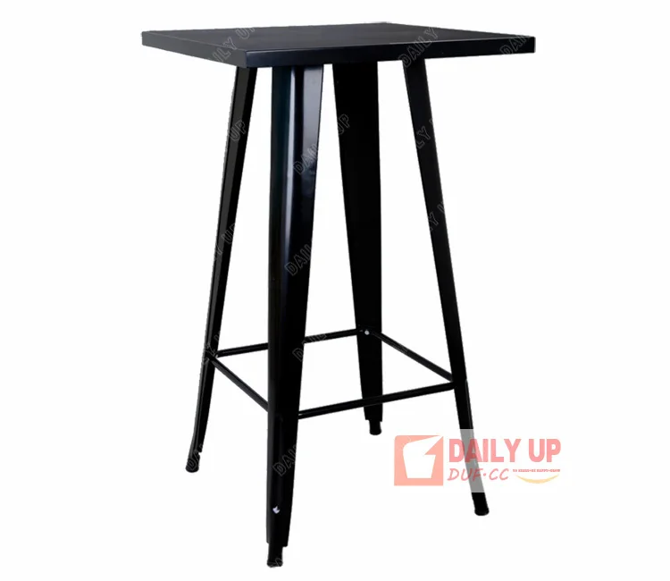 Metal Lobby Desk Europe Export Factory Dining Tables Antique Bar Stool Desks Restaurant Furniture Used For Lunch