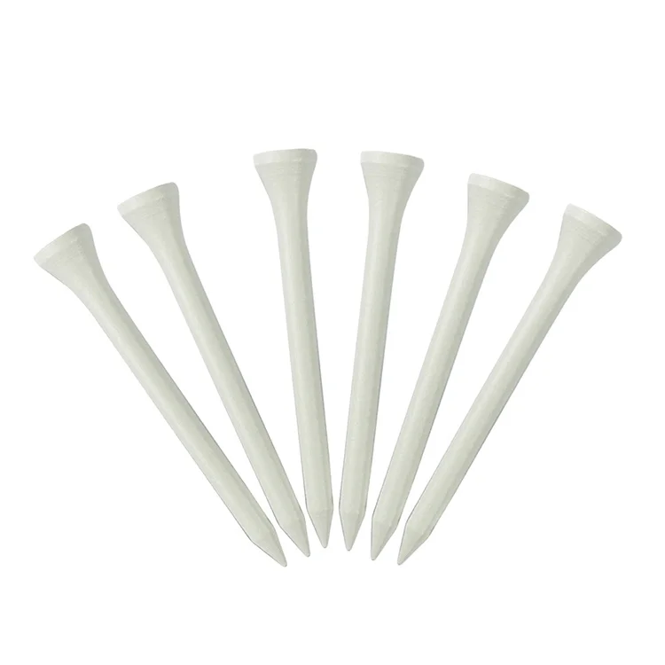 Custom Logo White 70mm Golf Tees White Wooden Tees Golf 70mm Buy