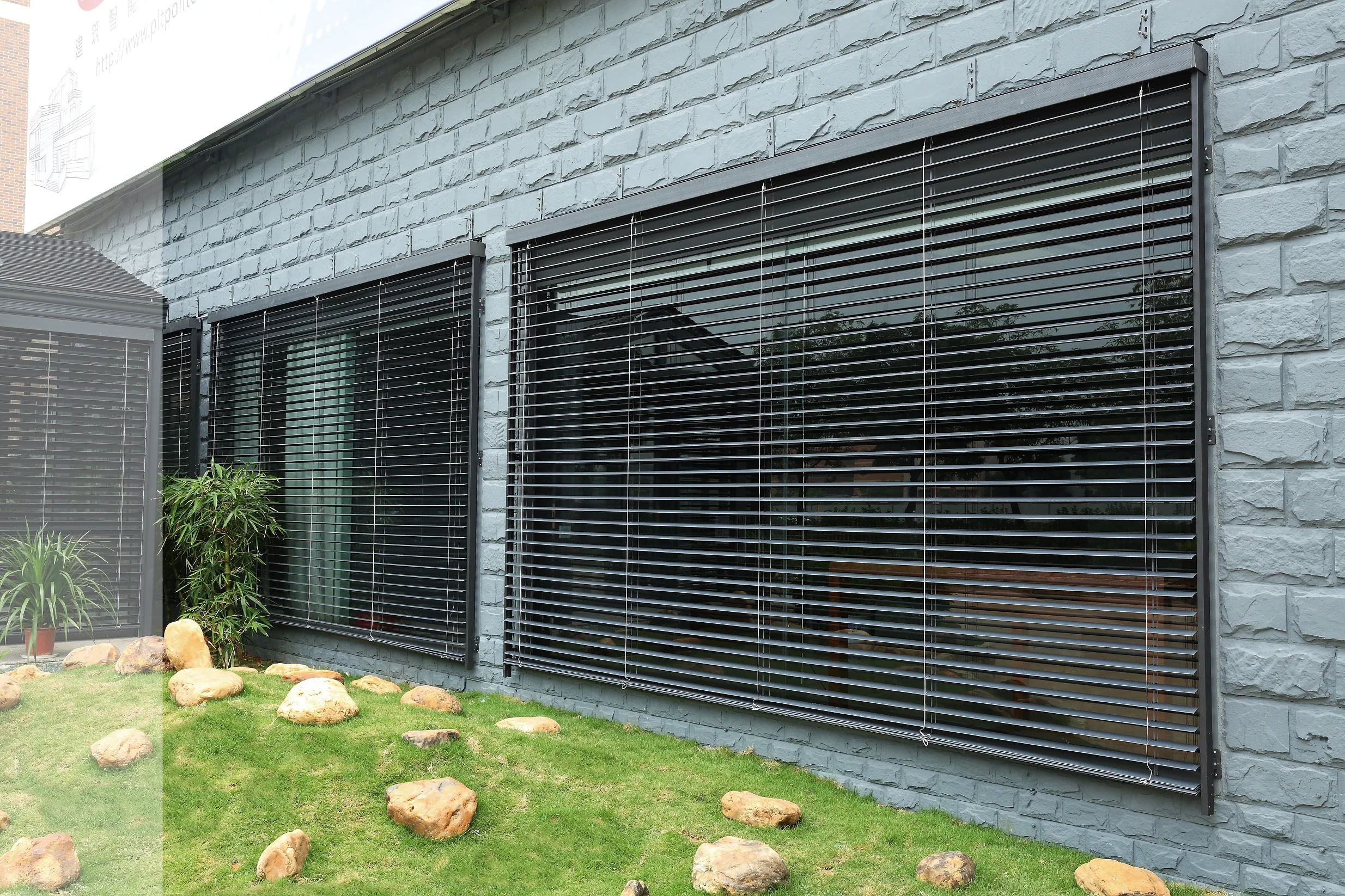 Polite External Motorized Aluminum Blinds Buy