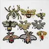 Fashion insect/spider design bead embroidery patch