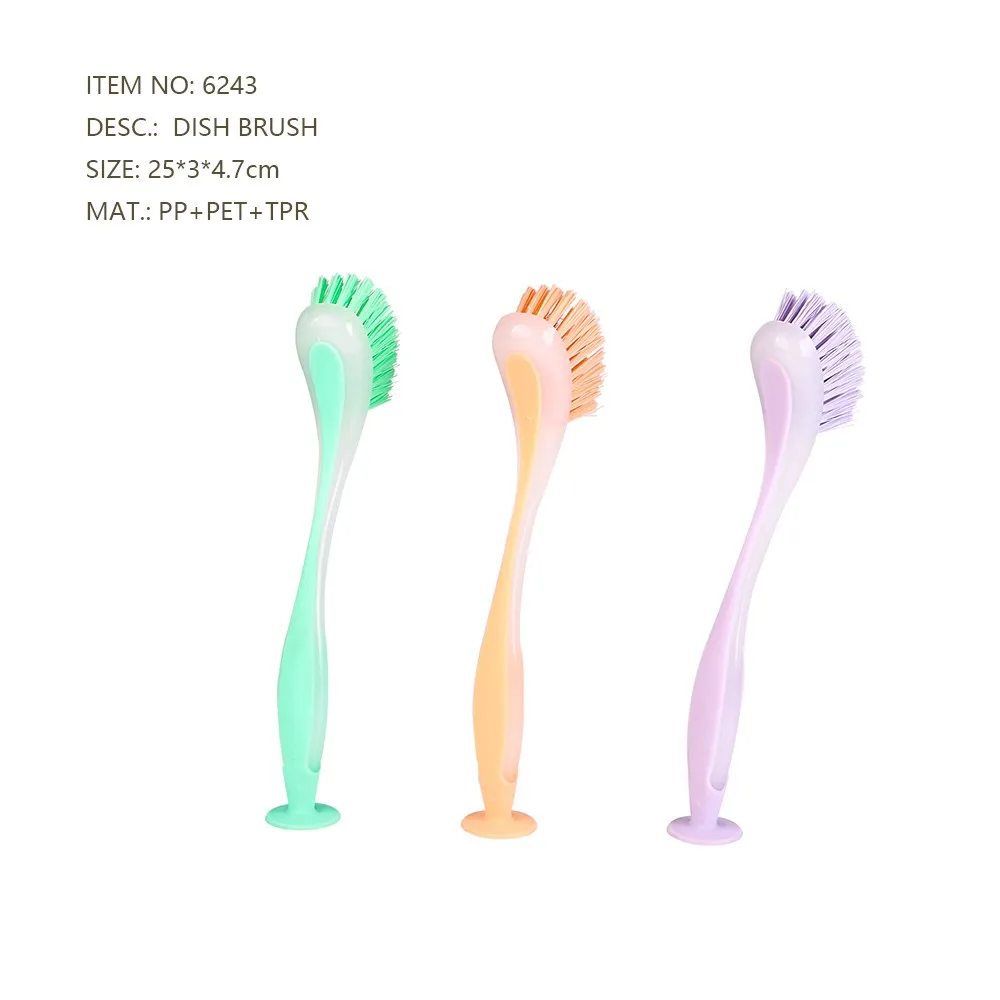 Plastic Kitchen Novelty Dish Washing Brush With Handle Buy Dish