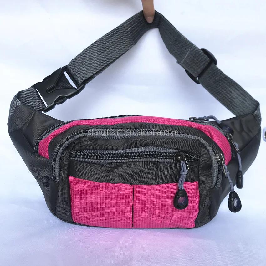 supreme waist bag pink