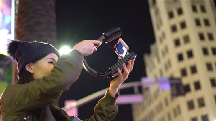 Microphone DSLR rig-handheld camera stabilizer-U-Grip steadicam05.jpg