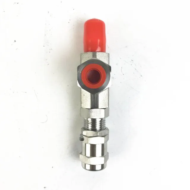 China oxygen cylinder safety valve