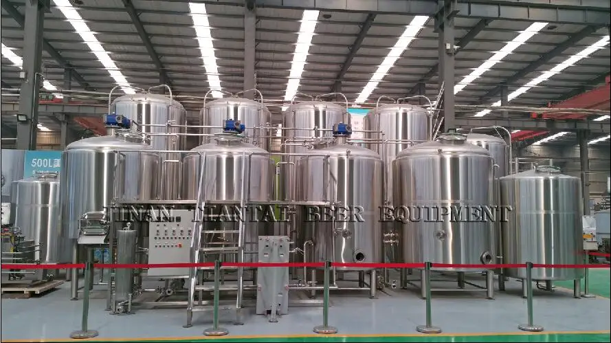 Tiantai 20 HL customized steam four vessel micro brewery brewing equipment nz