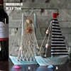 Promotional Product Small Shell fishing net Wooden fishing boat crafts