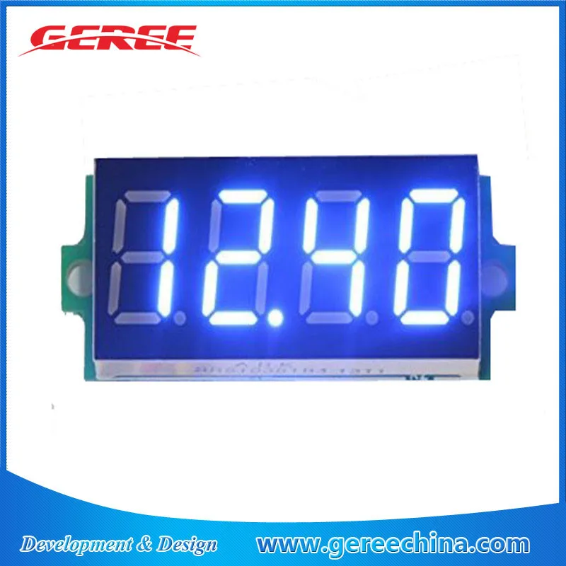 Dc 4 Digit Mini Digital Voltmeter Voltage Meter 033v For Car Motor