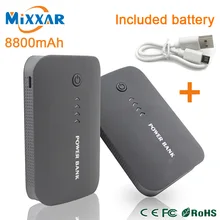 Upgrade 7800mAh Double USB Powerbank External Mobile Backup Battery Power Bank Portable Charger For Mainstream Smartphone