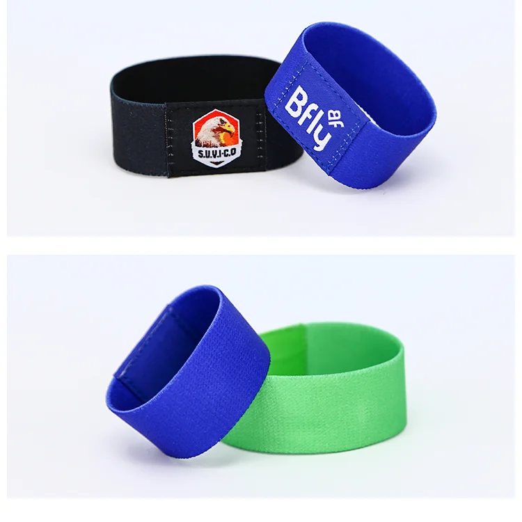 New Style NFC Elastic Fabric Bracelet Woven Customized RFID Wristband - detailed image 9