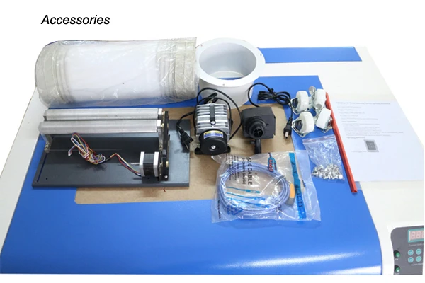 SL-460 50W CO2 Keychain Leather Laser Engraving Machine