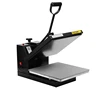 3801 PowerPress Industrial-Quality Digital Sublimation T-Shirt Heat Press Machine, 15"x15", Black