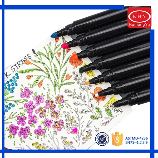 New Design Permanent Nonwashable Colored Textile And Fabric Marker For Diy Buy Textile
