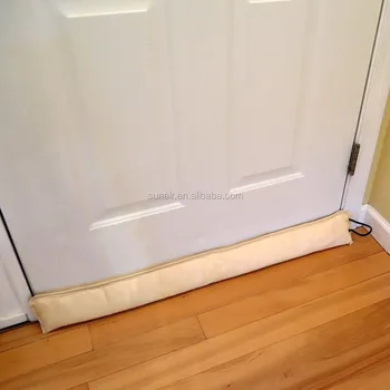 Draft Stopper Cloth Seal Weather Stop Beige Door Draft Stopper