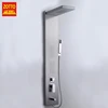 Hot sale home hotel rainfall bathing screen stainless steel massage shower panel with body jets shower column