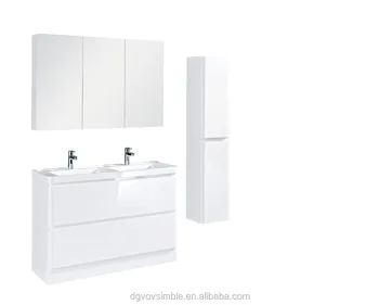 High Gloss White Clic Water Resistant Bathroom Cabinet High Gloss White Clic Water Resistant Bathroom Cabinet Vanity Hotel