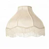 Wave Shape Tassel Light Designs Rolled Beige Lamp Shade