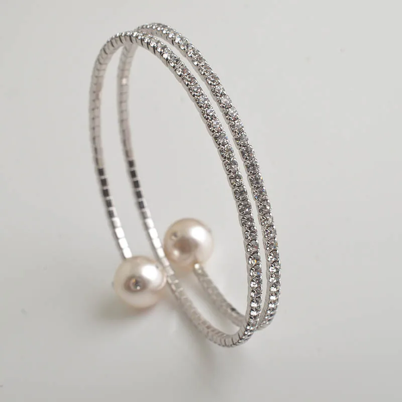 pearl and diamond bracelet