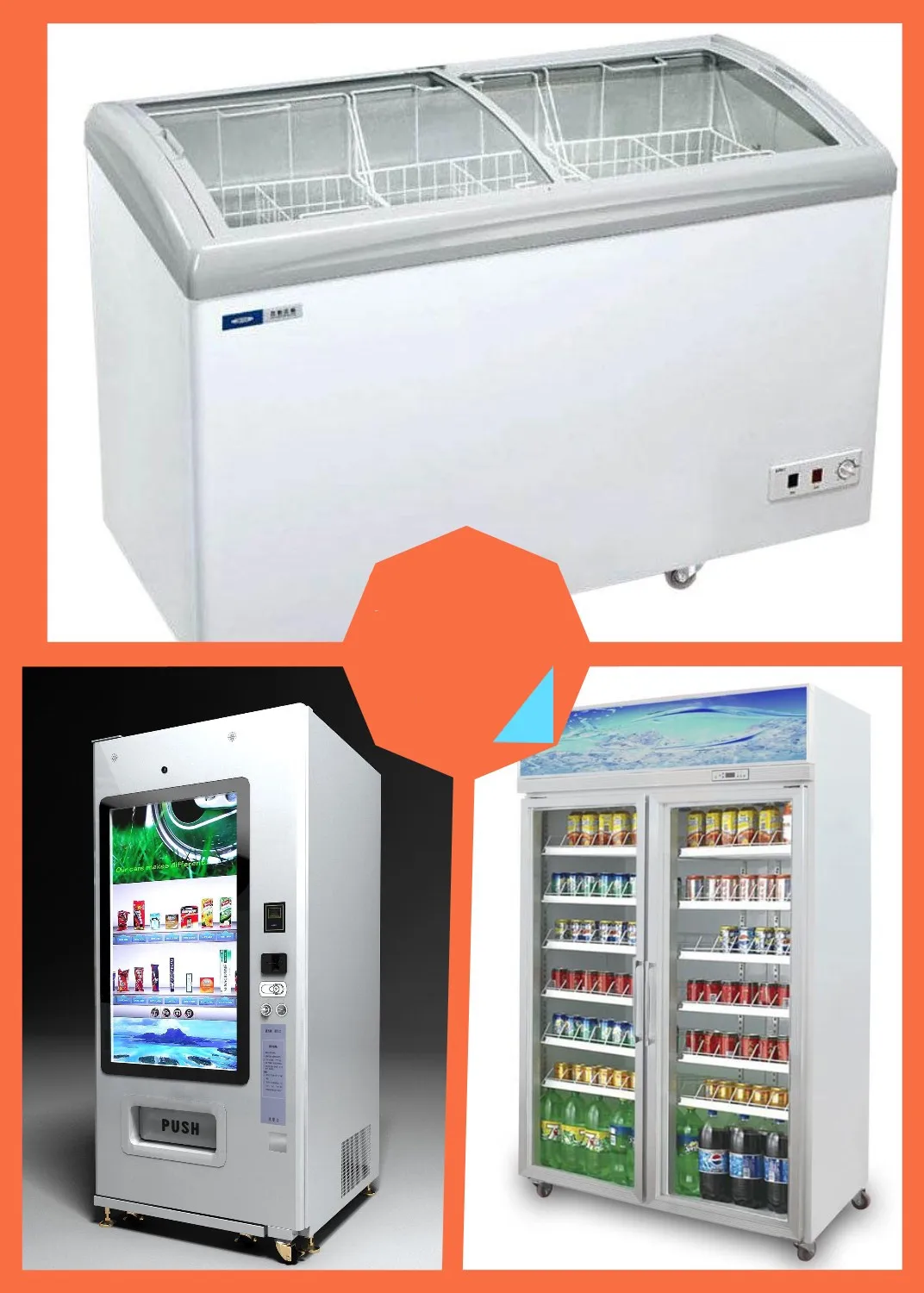 Toeflex R134a HBP 115V 60Hz 230V 50Hz cooling system for cold room