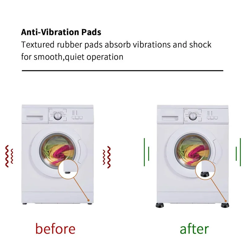 washing machine foot pads/antivibration foot pad