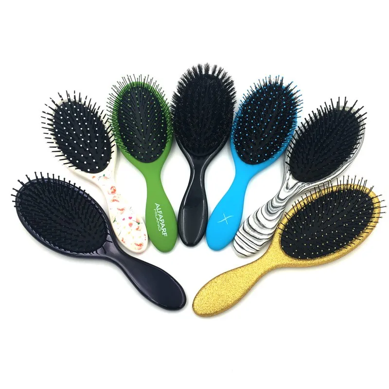 Oval Hair Straighter Brush For Gold Bling Hair Brush Wholesale Belle