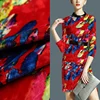Latest design printed double-sided velour brushed velvet fabric