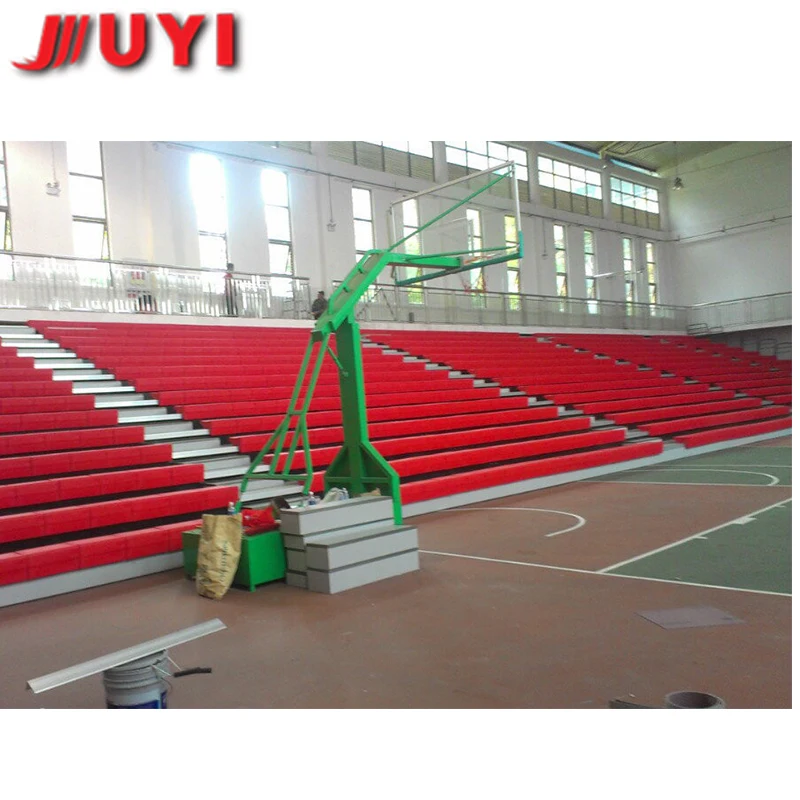 Juyi Telescopic Stadium Bleachers Retractable Gym Bleachers Used