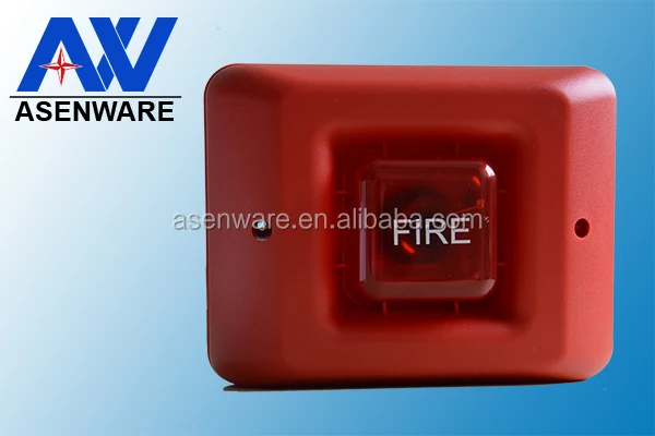 High Alarm Sounder LED Flash Strobe Siren Horn