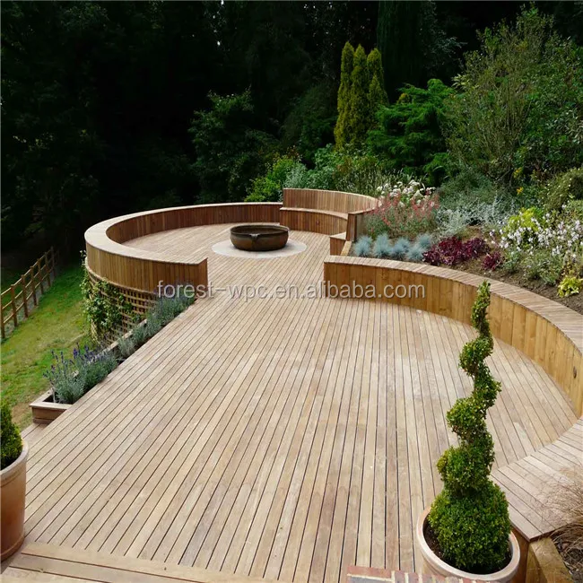 Frstech Composite Hollow Red Pine Outdoor Wpc Decking Buy