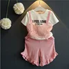 China Stock Kids Clothes Girl Ruffle Pants Outfit To Get Free Samples