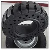 TOPOWER Lug Pattern Lift Truck Wheel Forklift Solid Tyre 6.50-10
