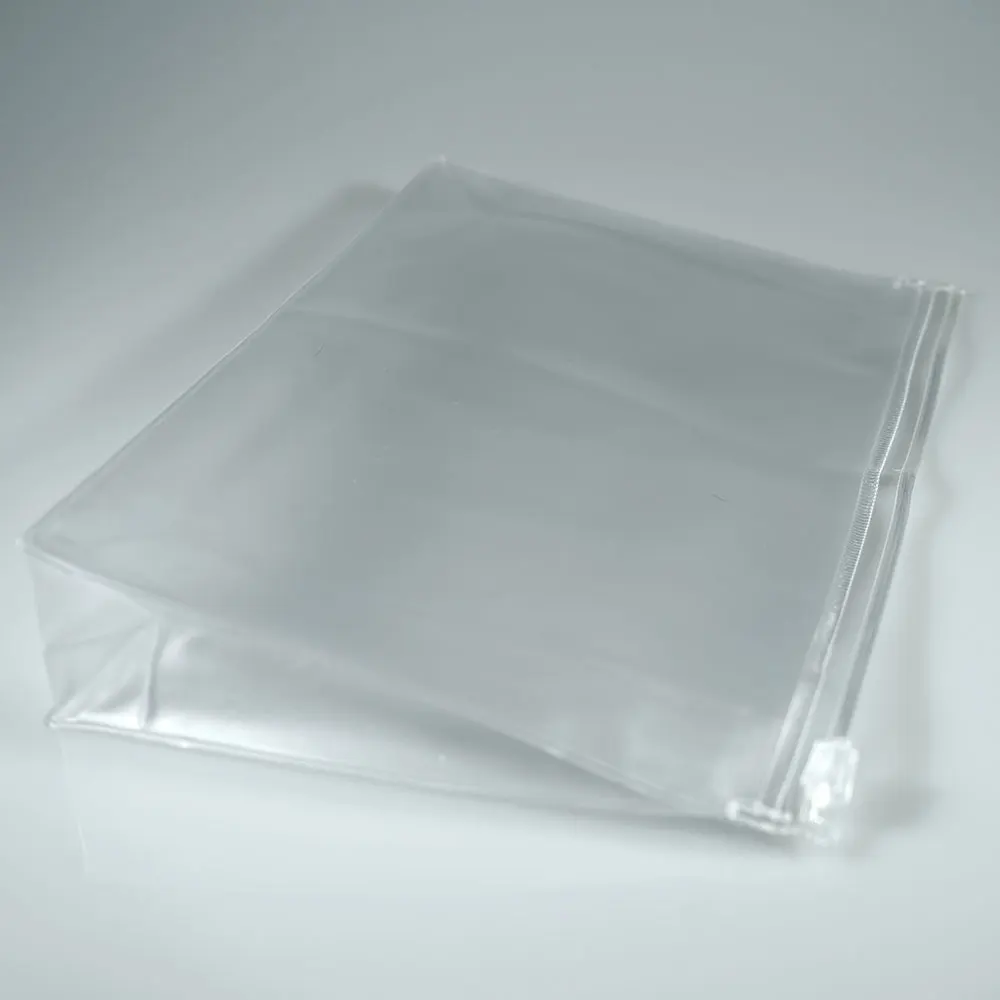 plastic travel pouch