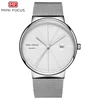 WJ-7508 MINI FOCUS Men's Quartz Watch MF0176G Fashionable Simple Thin Automatic Date Business Men's Watch
