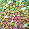 Factory Direct Sale Rainbow Color China AAA HotFix Rhinestones.100% Feedback Two Cut HotFix Rhinestones