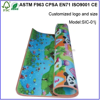 baby care play mat pvc