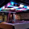 Creative design luxury casino&nightclub ceiling mounted 3D LED video wall screen