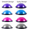 Anti Burst Yoga Balance Ball With Dot Design , Home Gyms Wholesale Exercise Half Ball , Core Fitness Strength Training System
