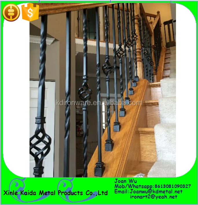 Satin Black Round Tubular Iron Stair Spindles Available Buy Round