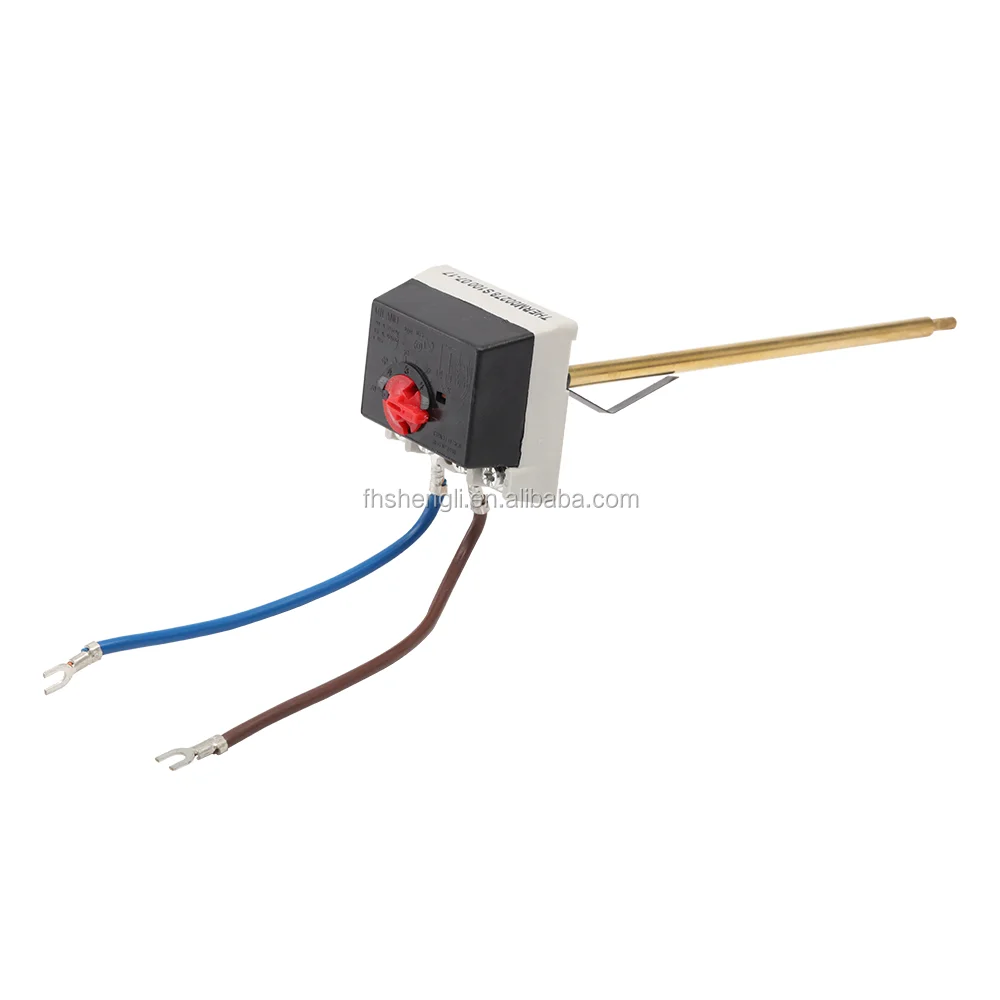 Wnc12 Hot Water Heaters Stem Type Copper Rod Thermostat With Cables Buy Pipe Thermostat