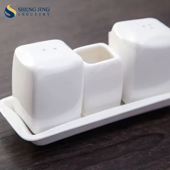White Porcelain Salt And Pepper Shaker Toothpick Holder Sets Ceramic White Porcelain Salt And Pepper Shaker Toothpick Holder Sets Ceramic Bottle