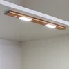 Motion Sensor Portable Rechargeable Kitchen Wardrobe Bookcase Night Light Stick-on Anywhere Wireless LED Cabinet Light
